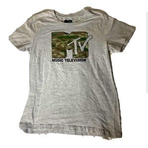 Unisex vintage throwback 90s MTV telvision graphic tee Child XL Adult S.